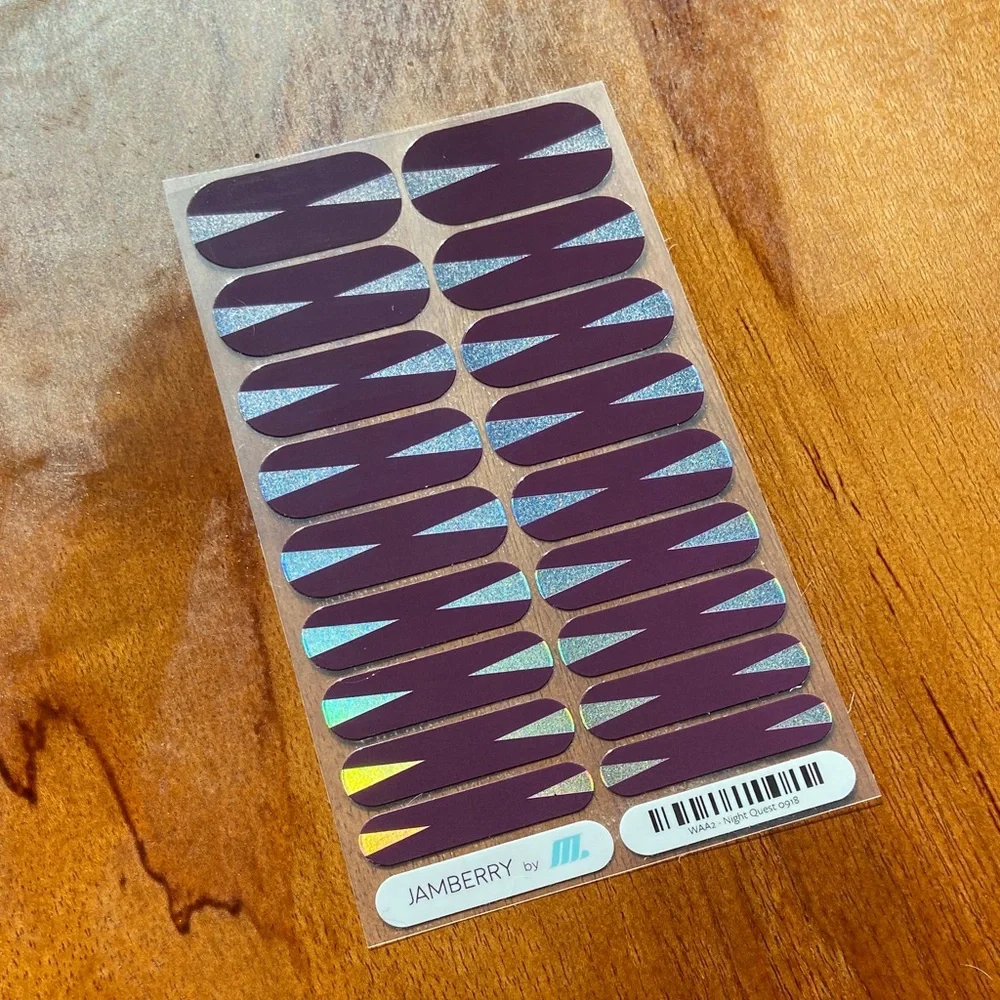 Jamberry “Night Quest” Nail Wraps